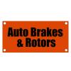 Auto Brakes & Rotors Vinyl Banner