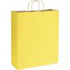 Varnish Stripe Shoppers Bag, Yellow, 16 X 6 X 19"