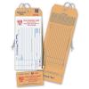 Repair Tags With Detachable Claim Check - Carbons, 3 Part