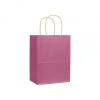 Varnish Stripe Shoppers Bag, Cerise, 8 1/4 X 4 3/4 X 10 1/2"