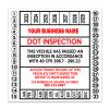 Dot Inspection Sticker