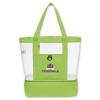 Clear, Cabana Tote Bag Insulated Bottom, Printed Personalized Logo, Promotional Item