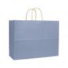 Varnish Stripe Shoppers Bag, Blue, 16 X 6 X 12 1/2"