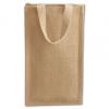 Natural Jute Two-bottle Wine Bags