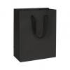 Manhattan Eco Euro-shoppers Bag, Black, 8 X 4 X 10"