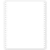 9 1/2 X 11" Continuous Feed Blank Stock Paper