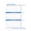 Physician's Order Form Sheet, Pre-printed, 4 Parts/copies, 3 Ticket Order Per Page