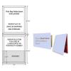 Personalized Matchbook Style Folder With Extra Capacity