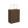 Brown Paper Bags With Handles, Kraft, Personalized, Medium 8 1/4 X 4 3/4 X 10 1/2"