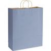 Varnish Stripe Shoppers Bag, Blue, 16 X 6 X 19"