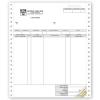Classic Continuous Computer Invoice Forms