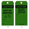 Green Gut Of Service Tags