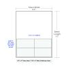 3.5" X 2" Integrated Labels | 4-up (1500 Sheet Case)
